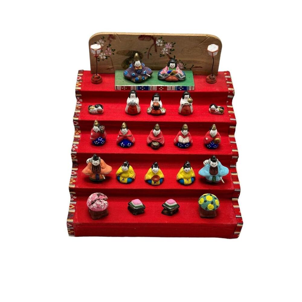 Vintage Handcrafted Ningyo Urasaki Dolls Japan Exquisite